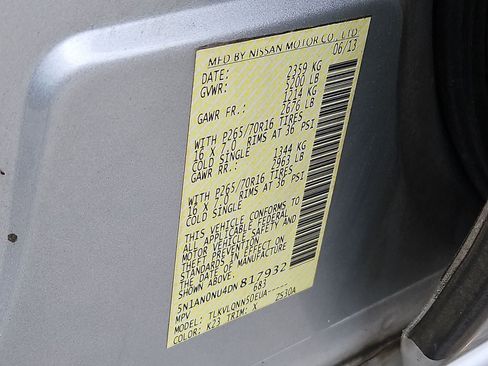 Used 2013 Nissan Xterra X RWD image 36