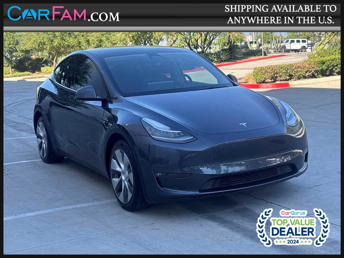 Used 2021 Tesla Model Y Long Range AWD/4WD image 1