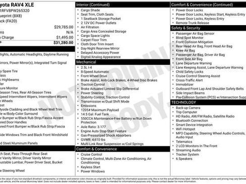 Certified 2023 Toyota RAV4 XLE FWD image 33
