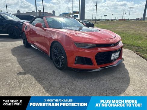 Used 2021 Chevrolet Camaro ZL1 w/ LPO, ZL1 Protection Package RWD image 1