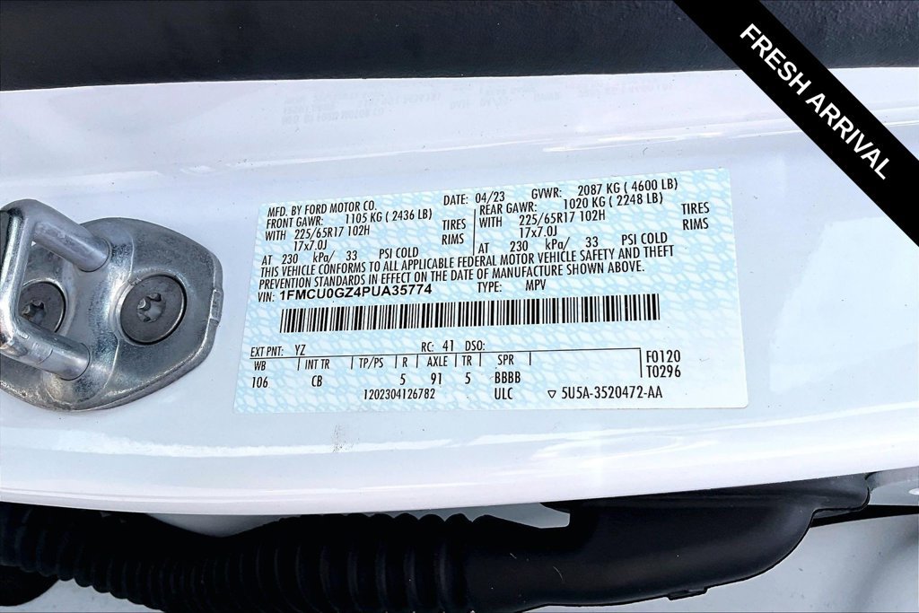 Used 2023 Ford Escape Active w/ Tech Pack #1 FWD image 18