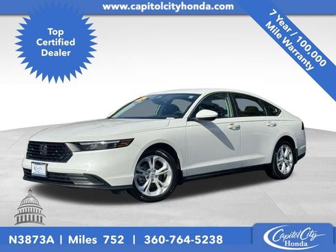 Certified 2025 Honda Accord LX image 1