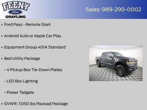 Certified 2025 Ford F150 Tremor w/ Bed Utility Package AWD/4WD image 8