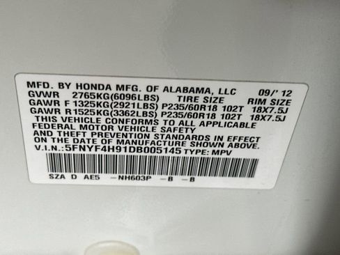 Used 2013 Honda Pilot Touring image 29