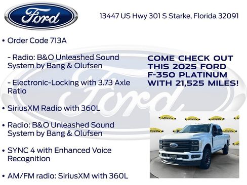 Used 2025 Ford F350 Platinum AWD/4WD image 27