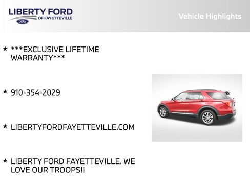 Used 2022 Ford Explorer XLT w/ Equipment Group 202A AWD/4WD image 5