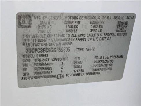 Used 2016 Chevrolet Silverado 1500 LTZ w/ Sport Package image 15