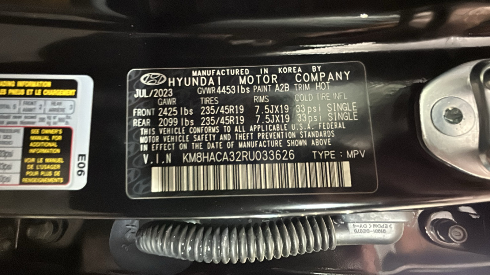 Certified 2024 Hyundai Kona N Line AWD/4WD image 12
