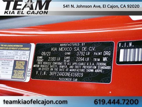 Used 2022 Kia Forte LXS w/ LXS Technology Package FWD image 30