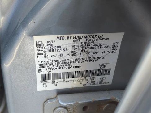 Used 2012 Ford F250 Lariat w/ Lariat Interior Pkg image 25