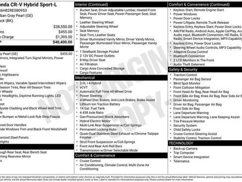 Used 2024 Honda CR-V Sport-L image 1
