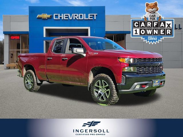 Used 2020 Chevrolet Silverado 1500 Custom Trail Boss w/ Custom Convenience Package AWD/4WD image 1