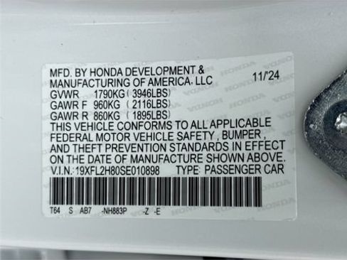 Used 2025 Honda Civic Sport image 25