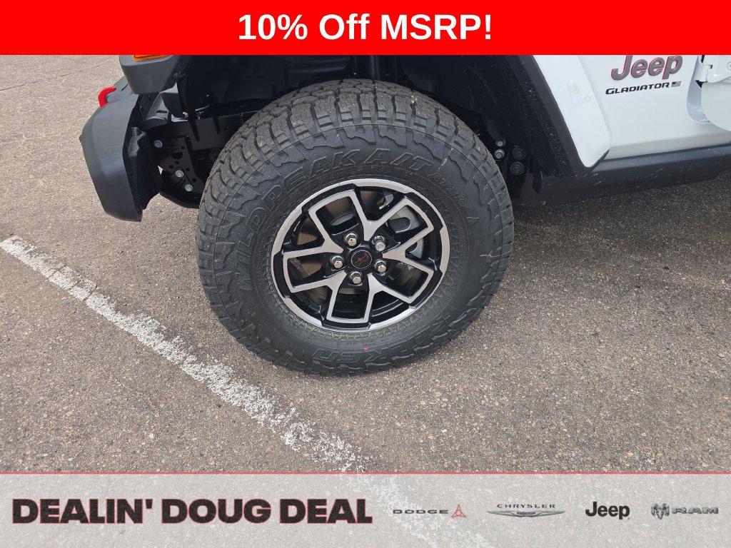 New 2026 Jeep Gladiator Rubicon w/ Steel Power Dome Hood Package AWD/4WD image 23