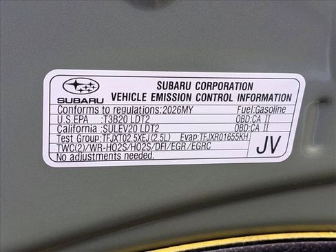 New 2026 Subaru Crosstrek 2.5i Sport AWD/4WD image 18