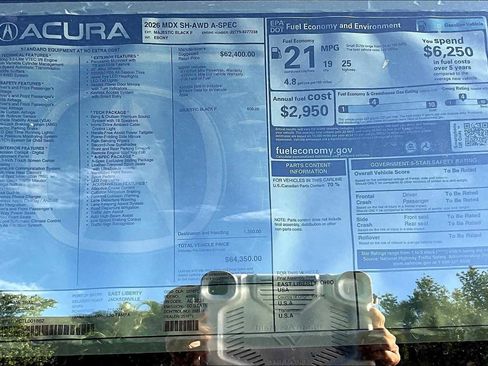 New 2026 Acura MDX A-Spec image 22