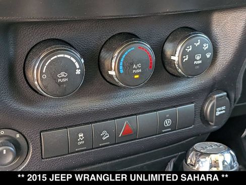 Used 2015 Jeep Wrangler Unlimited Sahara AWD/4WD image 21
