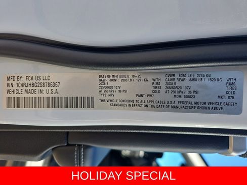 New 2025 Jeep Grand Cherokee Limited w/ Trailer Tow Package image 43