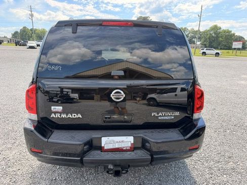 Used 2015 Nissan Armada Platinum w/ 2nd Row Captain Seat Package RWD image 5