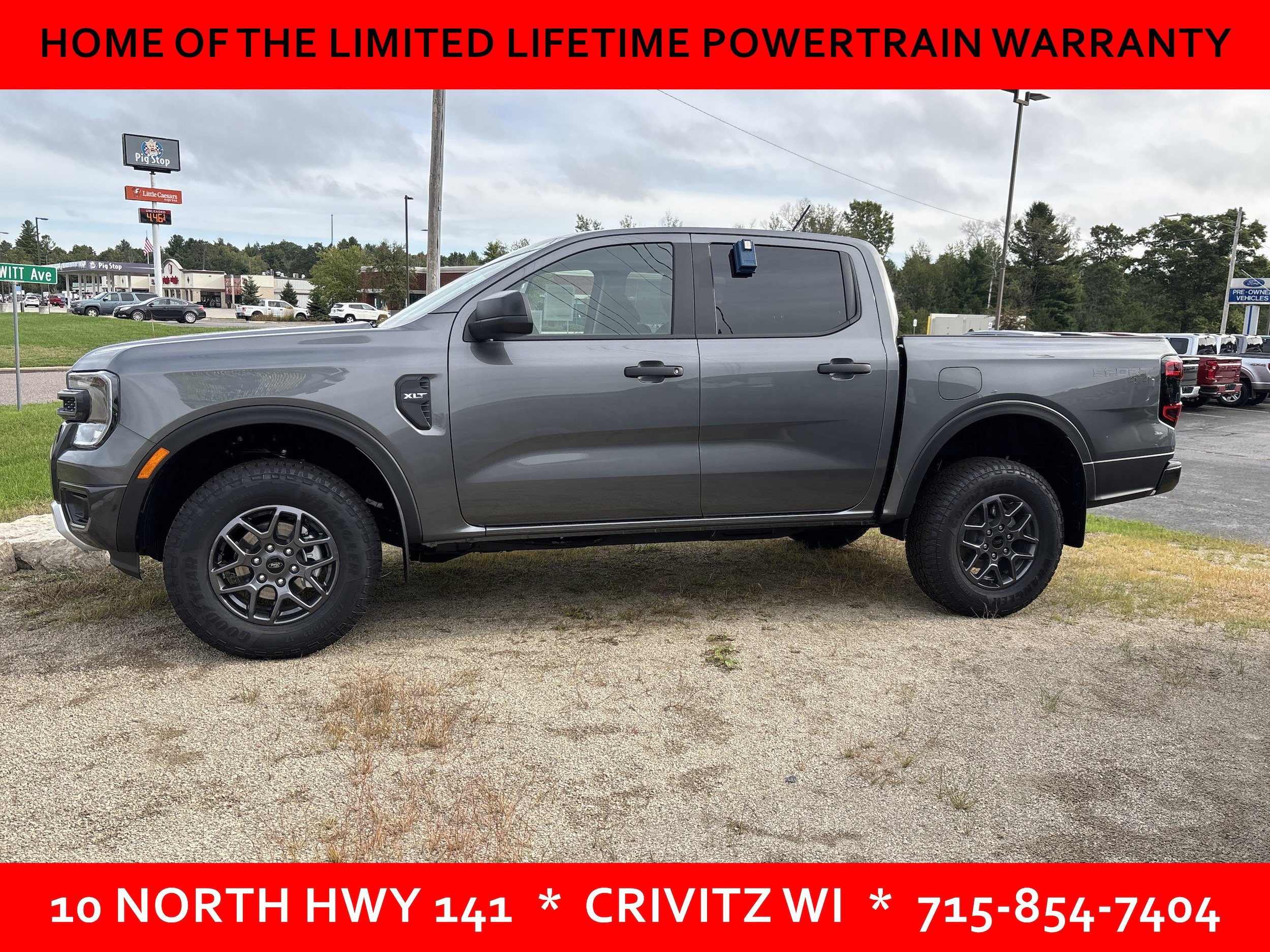 New 2026 Ford Ranger XLT w/ Trailer Tow Package AWD/4WD image 4