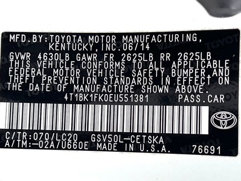 Used 2014 Toyota Camry SE w/ Leather Package image 22