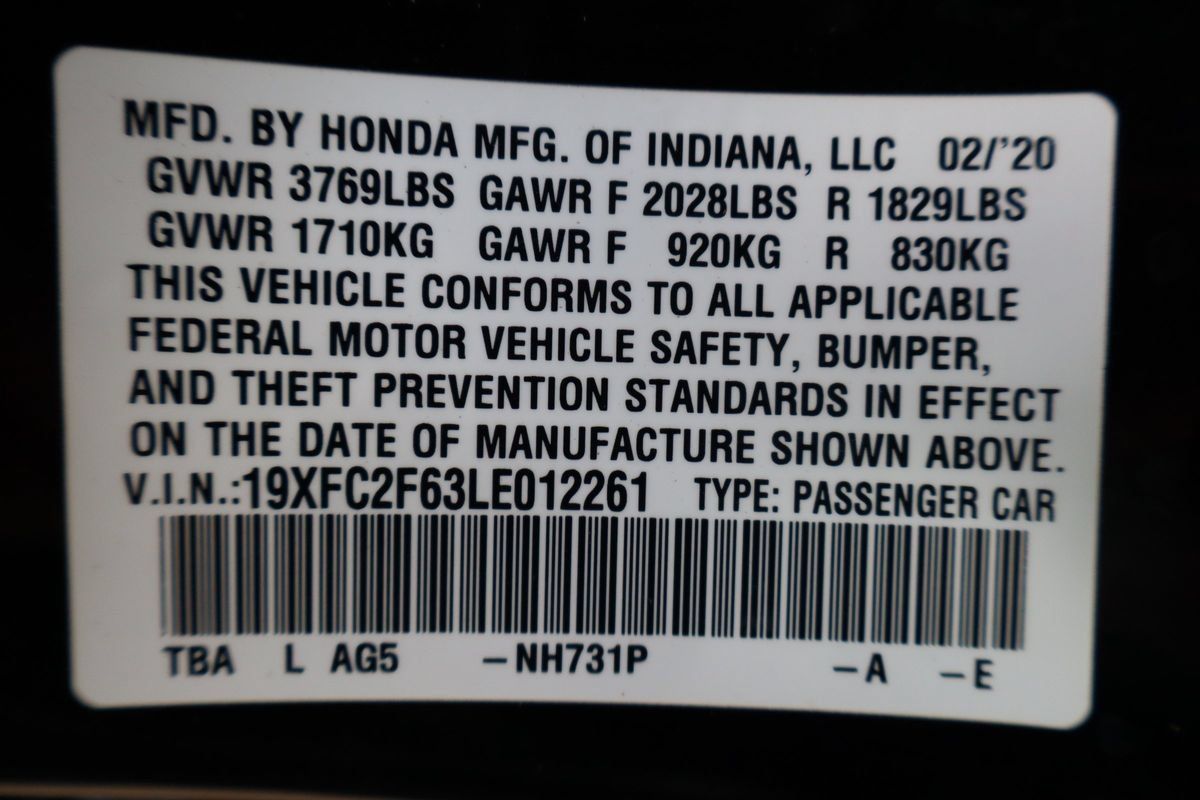 Used 2020 Honda Civic LX image 46