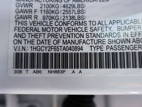 New 2026 Honda Accord EX-L image 33