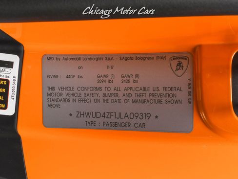 Used 2018 Lamborghini Huracan Performante image 55