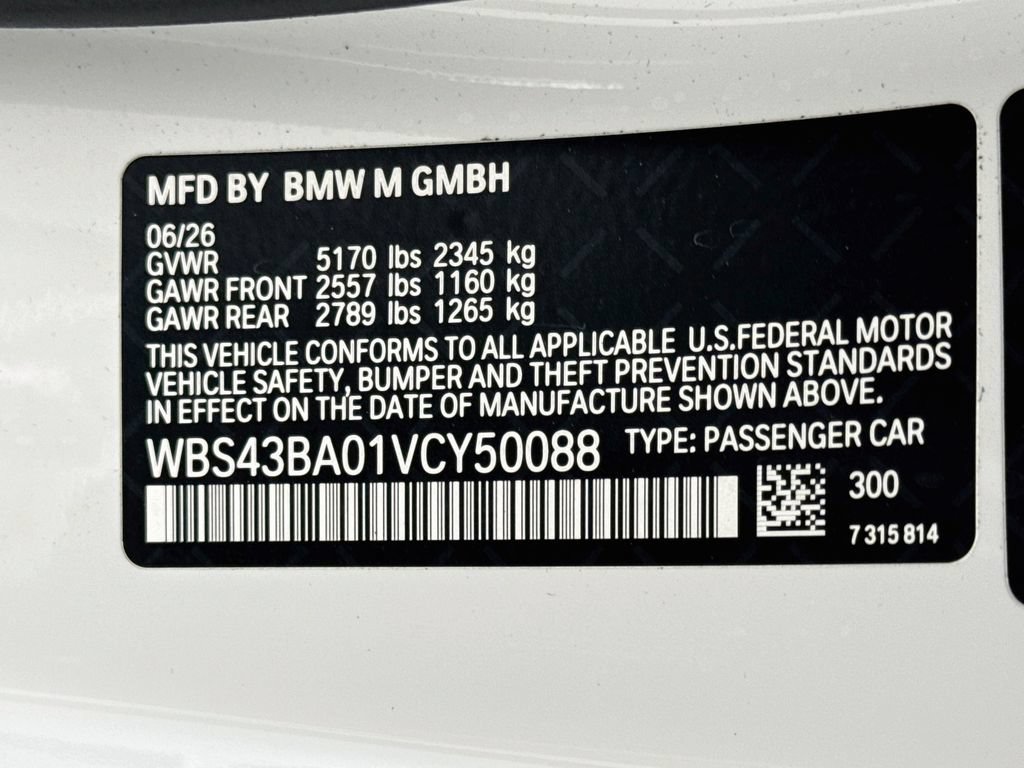 New 2027 BMW M4 xDrive Competition w/ Executive Package AWD/4WD image 39