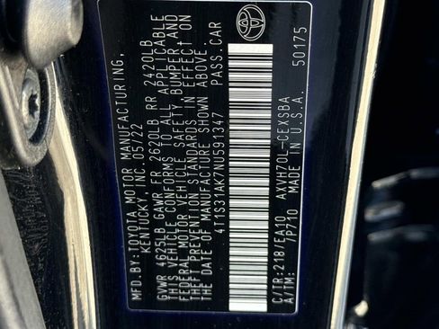 Used 2022 Toyota Camry SE w/ Cold Weather Package image 30