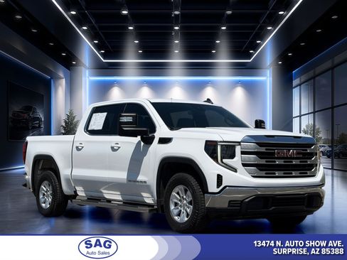 Used 2022 GMC Sierra 1500 SLE RWD image 1
