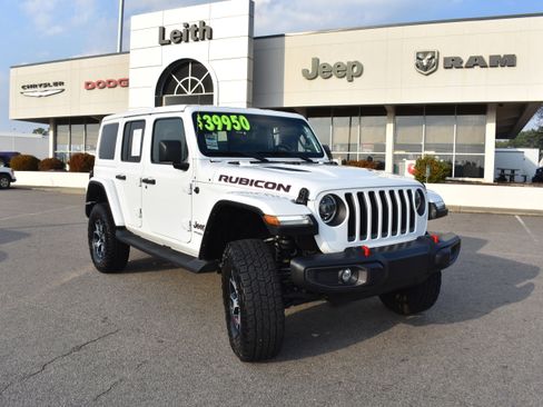 Used 2022 Jeep Wrangler Unlimited Rubicon w/ LED Lighting Group image 1