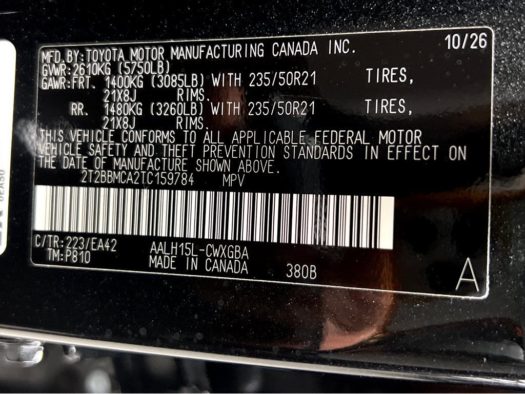New 2026 Lexus RX 350h AWD/4WD image 27