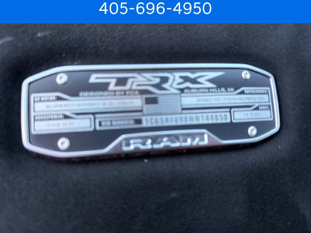 Used 2022 RAM 1500 TRX w/ TRX Level 1 Equipment Group AWD/4WD image 27