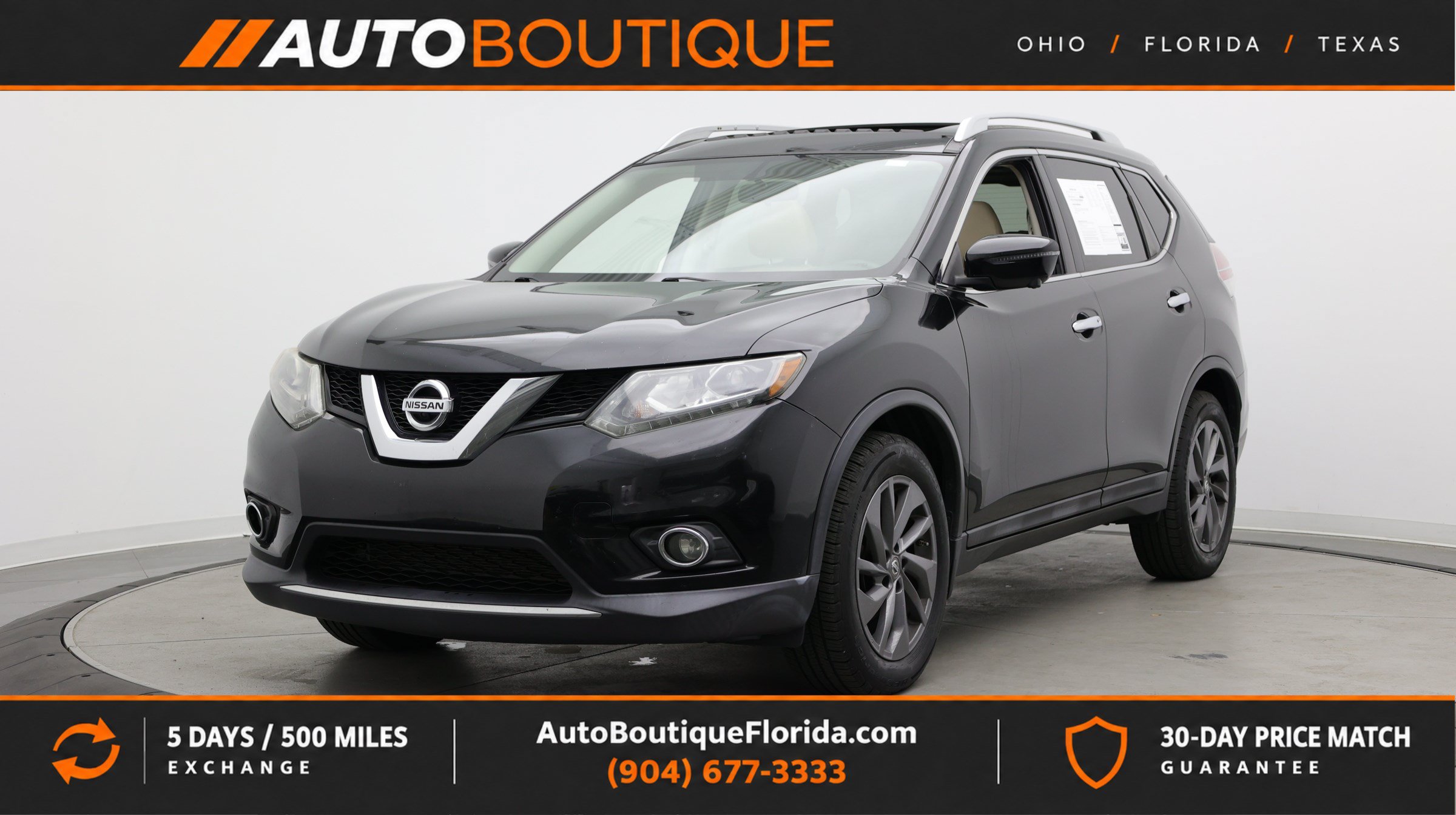 Used 2016 Nissan Rogue SL w/ SL Premium Package FWD image 1