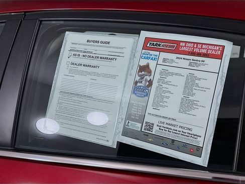 Certified 2024 Nissan Sentra SV w/ All-Weather Package FWD image 13