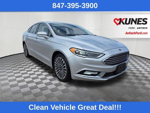 Used 2017 Ford Fusion Titanium FWD image 1