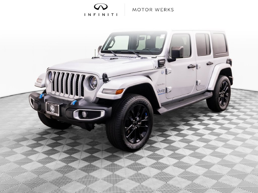 Used 2023 Jeep Wrangler Unlimited Sahara w/ Cold Weather Group AWD/4WD 360° Tour