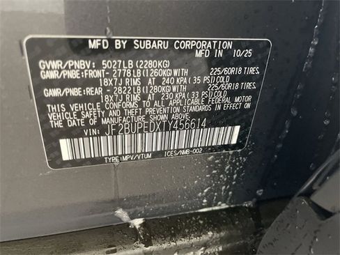 New 2026 Subaru Outback Touring image 28