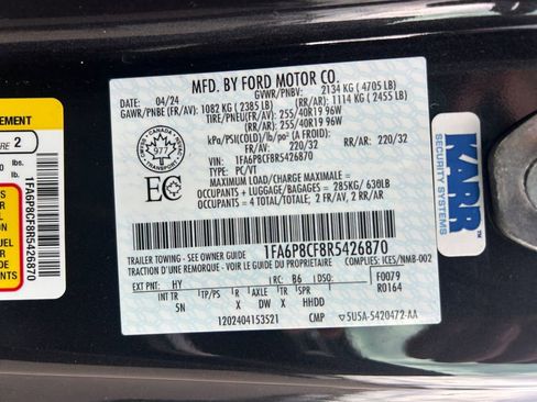Used 2024 Ford Mustang GT Premium w/ California Special Package RWD image 37