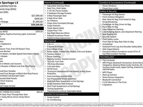 Used 2025 Kia Sportage LX FWD image 36