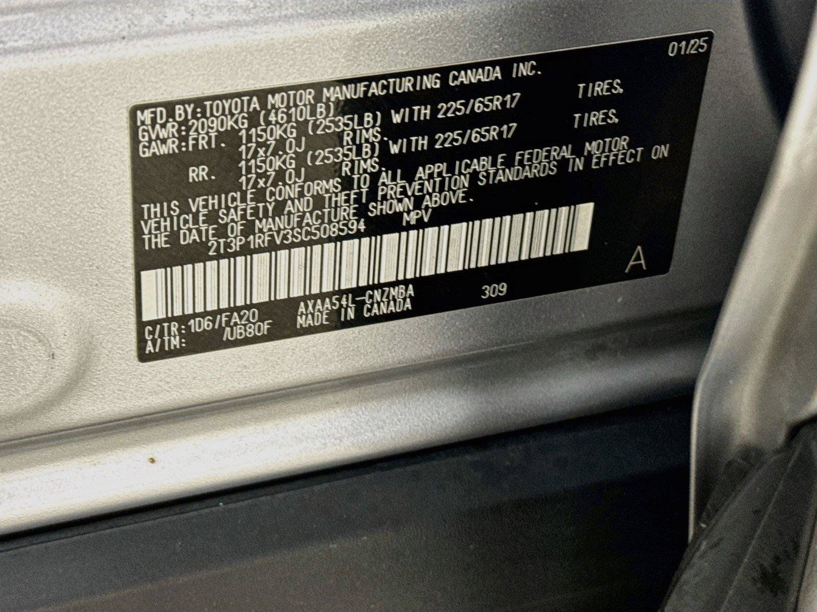 Used 2025 Toyota RAV4 XLE AWD/4WD image 21