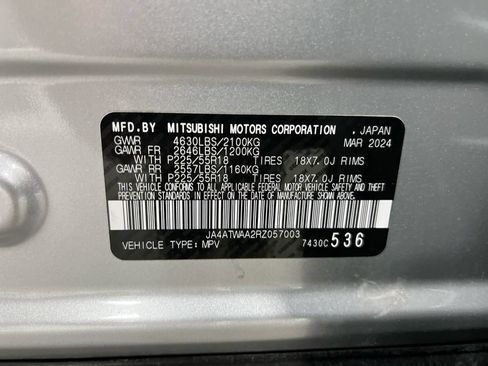 Used 2024 Mitsubishi Eclipse Cross SE AWD/4WD image 28