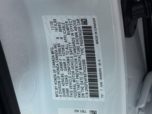 New 2026 Honda Civic Sport image 38