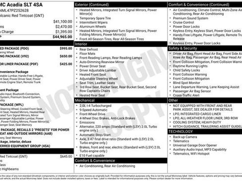 Used 2023 GMC Acadia SLT FWD image 7
