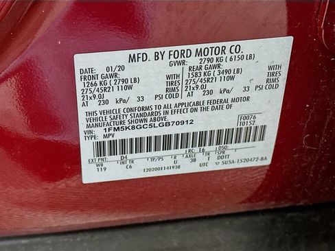 Used 2020 Ford Explorer ST w/ ST Street Pack AWD/4WD image 33