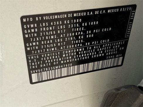 Used 2025 Volkswagen Taos S image 27