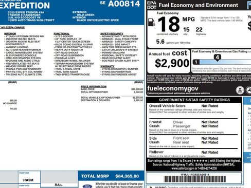 Used 2025 Ford Expedition Tremor image 4