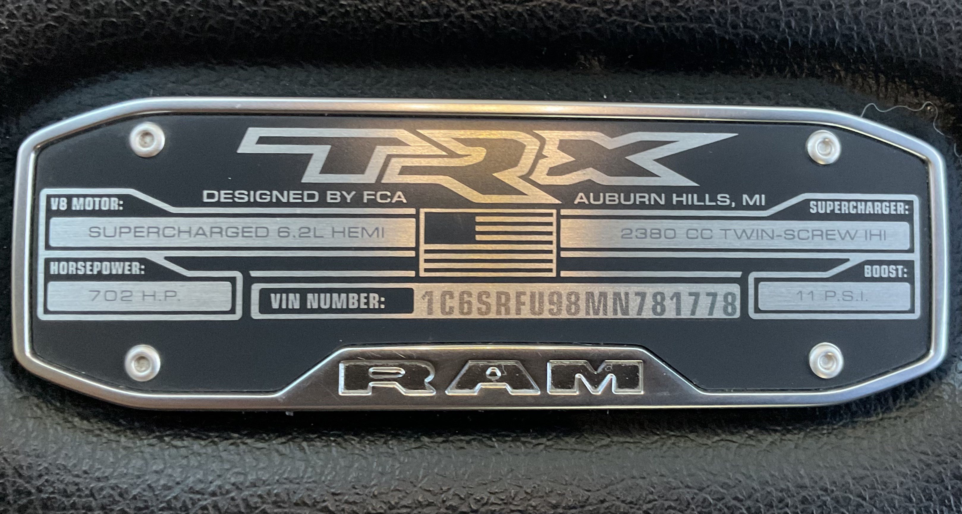 Used 2021 RAM 1500 TRX AWD/4WD image 20