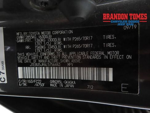 Used 2020 Toyota 4Runner TRD Off-Road AWD/4WD image 26